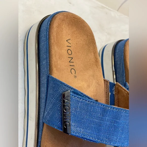 Vionic Brandie women’s platform sandals size 9, excellent condition clean sandal - Picture 4 of 10